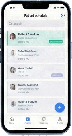 Mobile workflow before visit